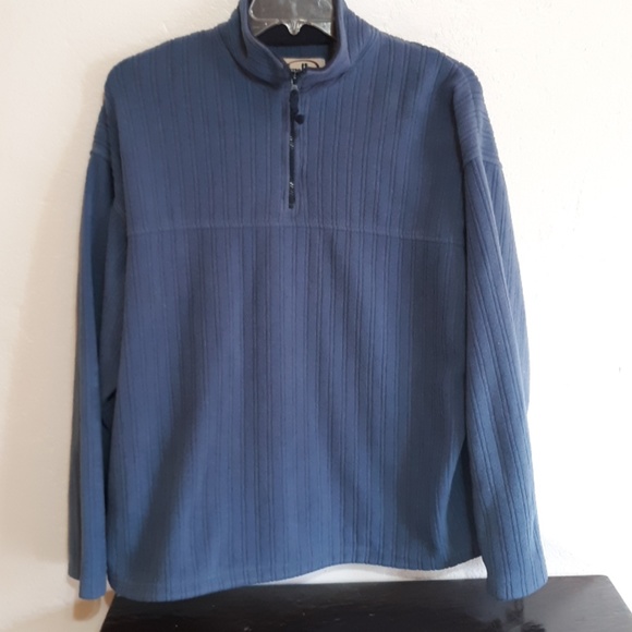 Metro Pointe Other - Mens Blue Fleece Pullover size Large